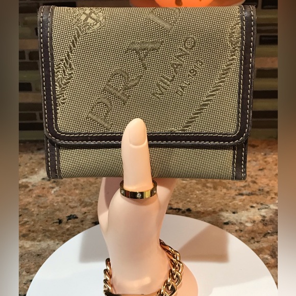 PRADA Signature Jacquard Leather Trifold Wallet 😍❤️‍🔥 - Picture 12 of 17